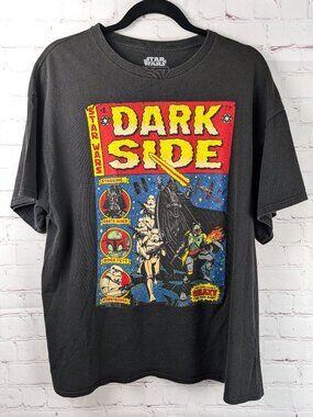 Star Wars Dark Side Comic Book Graphic Tee XL